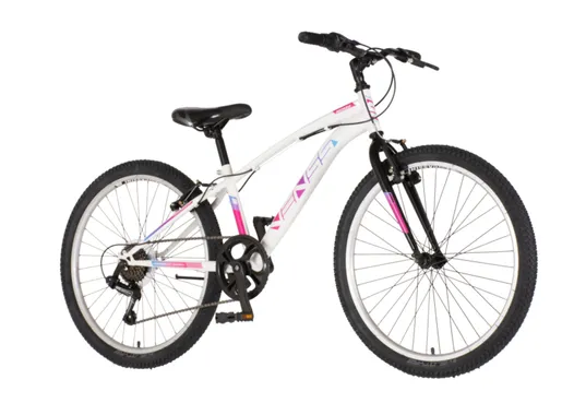 Bicikl venssini arcadia 24" belo roze 1242035