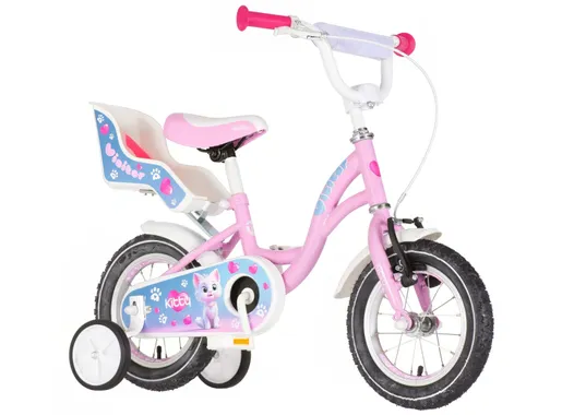 Bicikl visitor kitty 12" roze 1120101