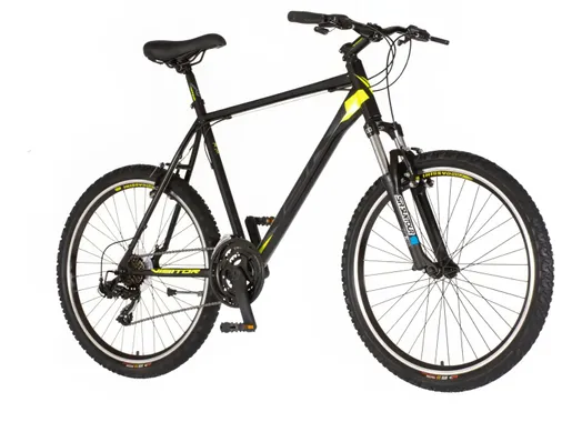 Bicikl visitor master 26" crno žuti 21 brzina 1262017