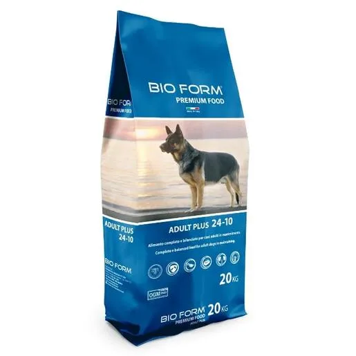 BIO FORM Standard Hrana za pse 20 kg Adult plus 24/10