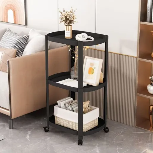 BOLZZ NAP POLICA 3 NIVOA CRNA BOLPOLNAPBLK