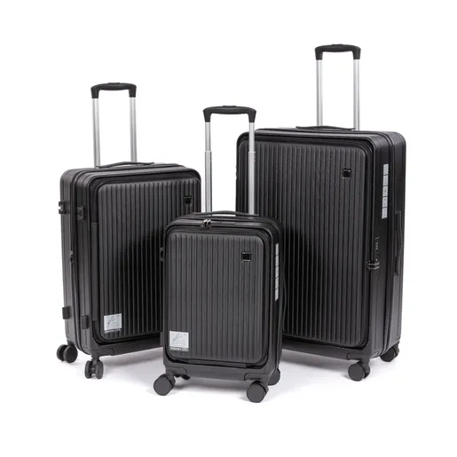 Bolzz Set kofera onyx 3/1 black BOLKOFONYXBL