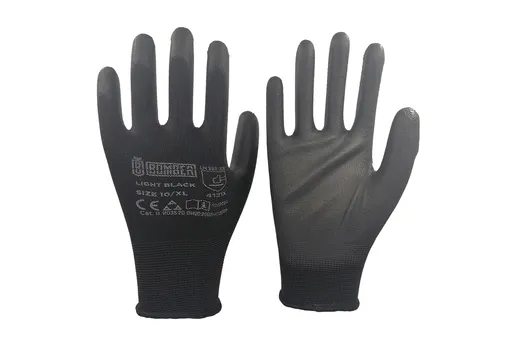 Bomber Rukavice light black 9