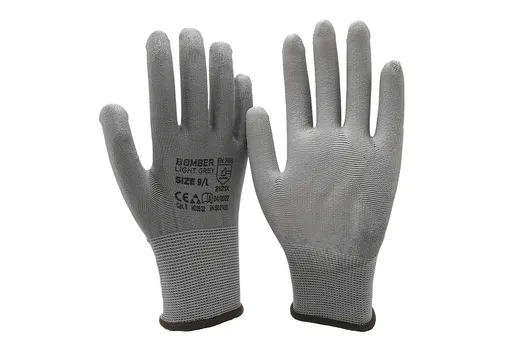 Bomber Rukavice light grey 10