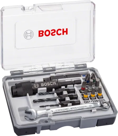 Bosch 20-delni Drill&Drive set bitova, sa rašpom