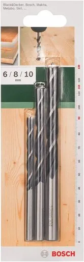 Bosch 3-delni set burgija za drvo 2609255308