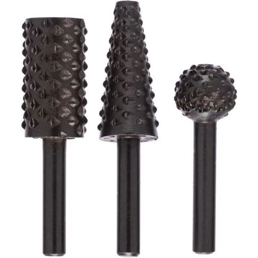 Bosch 3-delni set čeonih glodala 2609255302