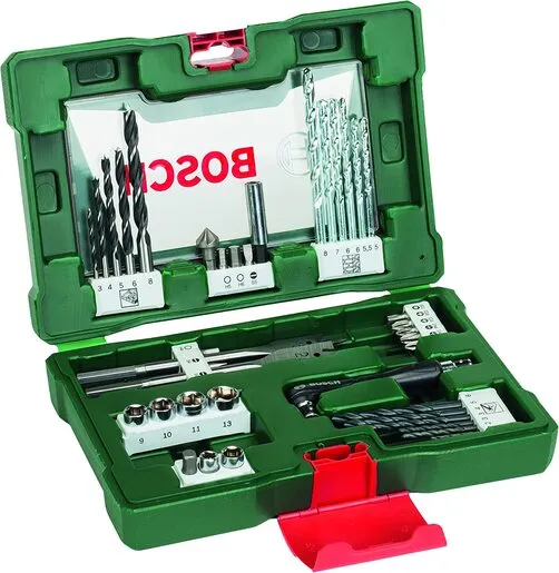Bosch 41-delni V-Line set bitova i burgija sa ugaonim zavrtačem