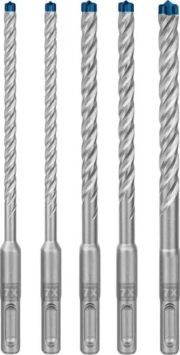 Bosch 5-delni set EXPERT SDS plus-7X hamer burgija za bušenje betona 6-10 mm 2608900198