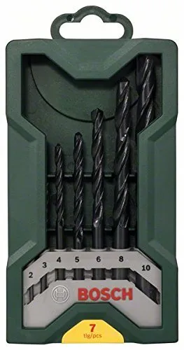 Bosch 7-delni Mini-X-Line set burgija za metal