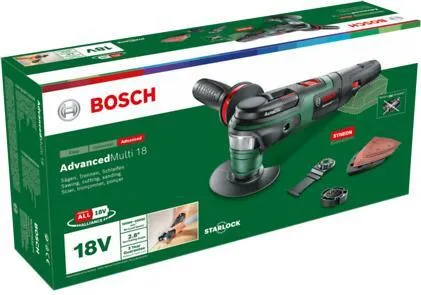 Bosch Aku multi alat AdvancedMulti 18V solo 0603104000