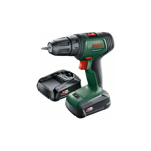 BOSCH akumulatorska bušilica odvijač Universaldrill 18V, 2x1.5Ah baterija i punjač 06039D4002
