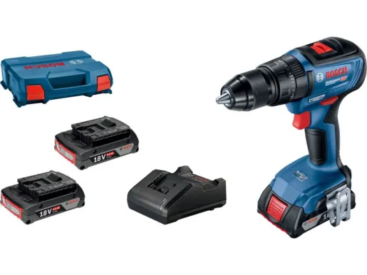 Bosch akumulatorska vibraciona bušilica - odvrtač GSB 18V-50; 18V; 3x2,0Ah (06019H5121)