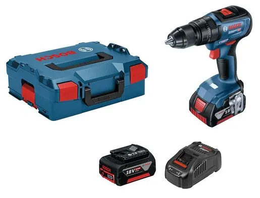 Bosch akumulatorska vibraciona bušilica - odvrtač GSB 18V-50; 2x5,0Ah (06019H5101)