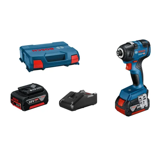 Bosch akumulatorski udarni odvrtač GDR 18V-200 18V; 2x4,0 Ah + kofer (06019J2107)