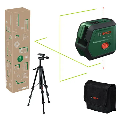 BOSCH Linisjki laser AdvancedLevel 2G Set 0603663GZ1