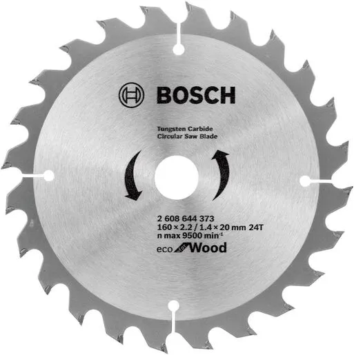 Bosch List kružne testere Eco for Wood 160 x 2.2;1.4 x 20 24 T 2608644373
