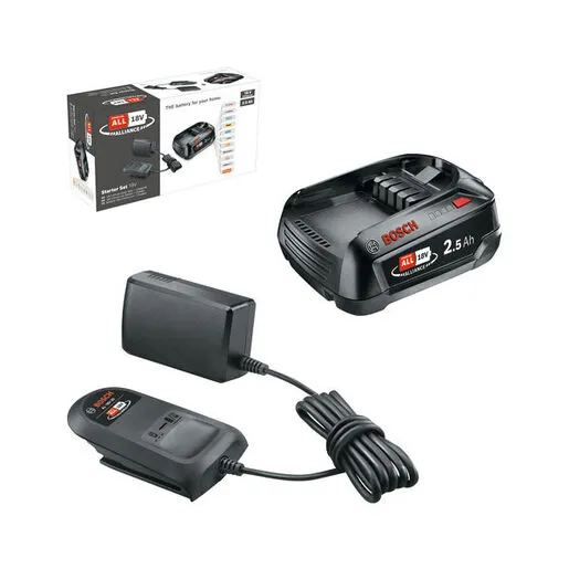 Bosch Početni set Alliance od 18 V (2,5 Ah + AL 18V-20) 1600A02625