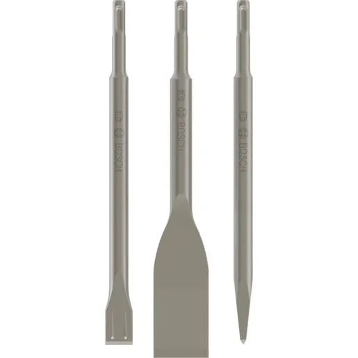 Bosch PRO SDS plus-5C set dleta (špic 250 mm, za pločice 40x260 mm, lopatasto 20x250 mm) 3/1 2607019159