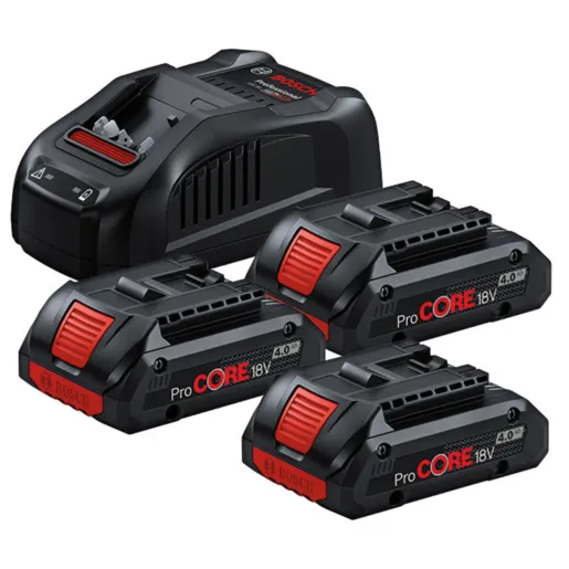 Bosch  Profesional Starter Set (3x PC 18V 4.0Ah + GAL 1880) 0615990N2G