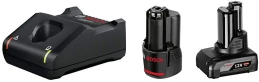 Bosch Professional 1x 12V 2,0Ah + 1 x 12V 4,0Ah + GAL 12V-40 starter set 1600A01NC9