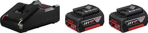 Bosch Professional 2x GBA 18V 4,0 Ah + GAL 18V-40 starter set