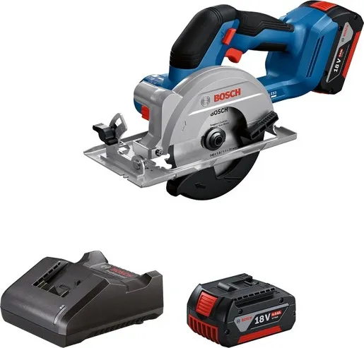 BOSCH Professional akumulatorska kružna testera GKS 18V-51 + 2 baterije 18V 4Ah, punjač 06019M3122