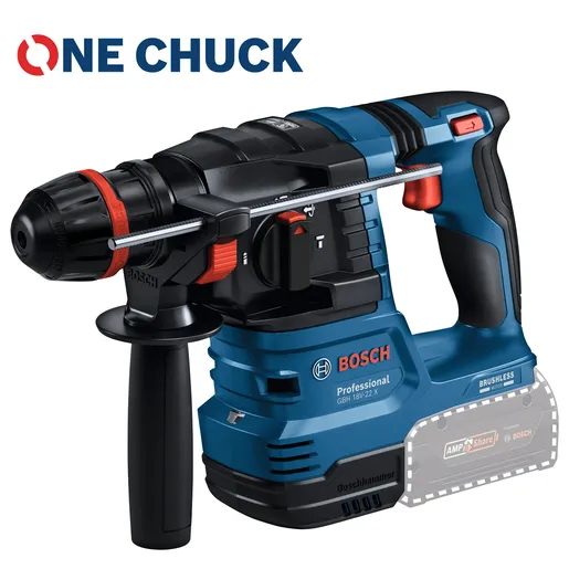 Bosch Professional Akumulatorski elektro-pneumatski čekić za bušenje sa ONECHUCK GBH 18V-22 X 0611924100