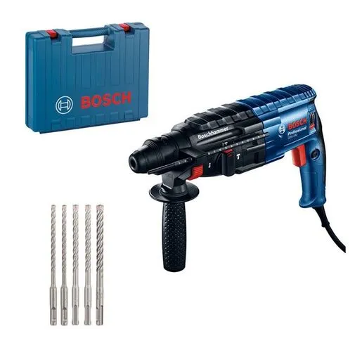 BOSCH Professional bušaći čekić GBH 240 + SDS plus set u kutiji za alat 0615990M99