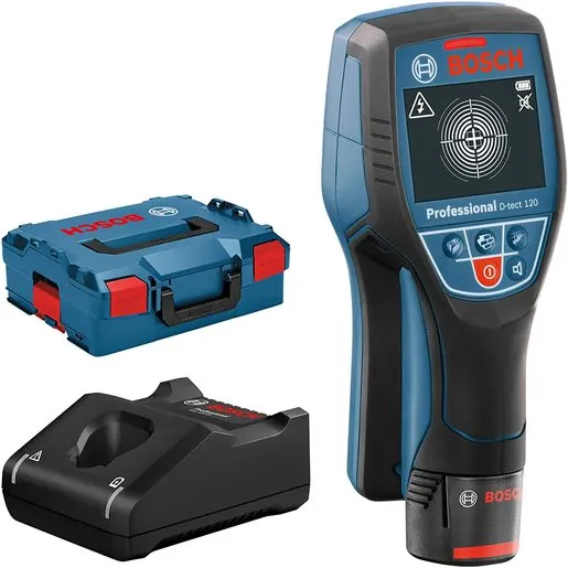 Bosch Professional D-tect 120 detektor + 1x 2,0Ah + GAL 12v-40 + kofer