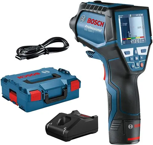 Bosch Professional GIS 1000 C termo detektor + 1x 2,0Ah + GAL 12v-40 + kofer 0601083301