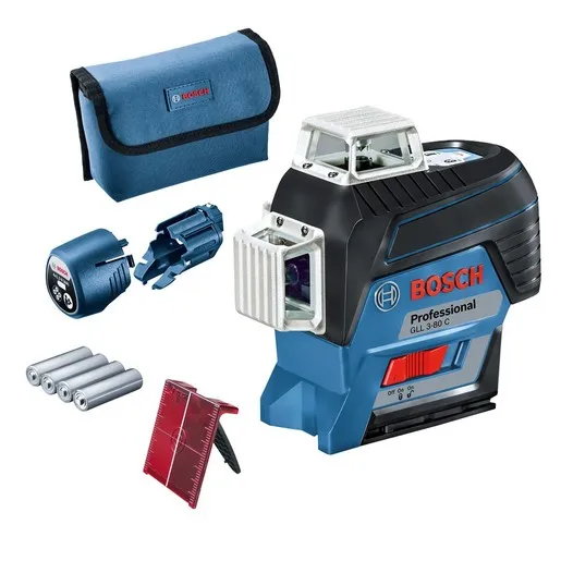 Bosch Professional GLL 3-80 C laser za ukrštene linije
