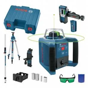 BOSCH Professional građevinski laser GRL 300 HVG - SET + BT 300 stativ, GR 240 merna letva 061599404B