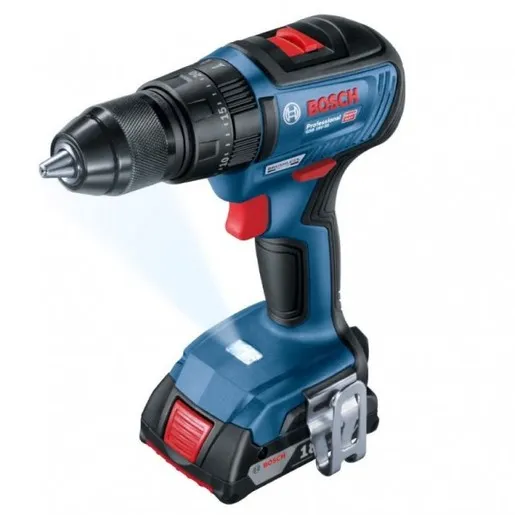 Bosch Professional GSB 18V-50 akumulatorska bušilica/odvrtač (2x 2,0 Ah, GAL 18V-20, kofer)
