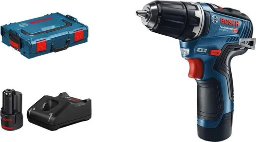 Bosch Professional GSR 12V-35 akumulatorska bušilica-odvrtač (2x3.0 Ah, punjač, kofer)