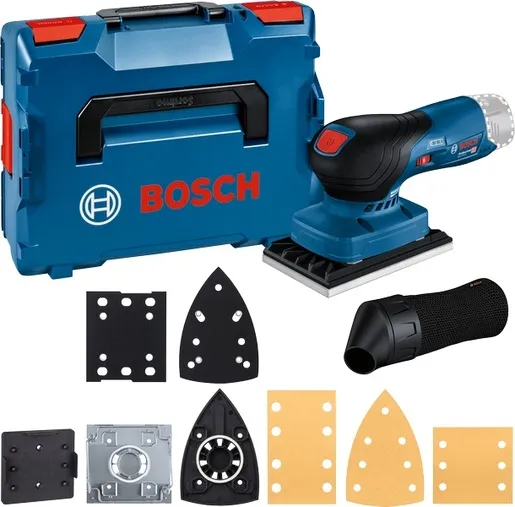 BOSCH Professional GSS 12V-13 akumulatorska vibraciona brusilica, L-BOXX 136 kofer, Solo alat 06019L0001