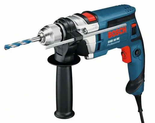 BOSCH Professional udarna bušilica GSB 16 RE (brzostezna glava 13 mm) 060114E500