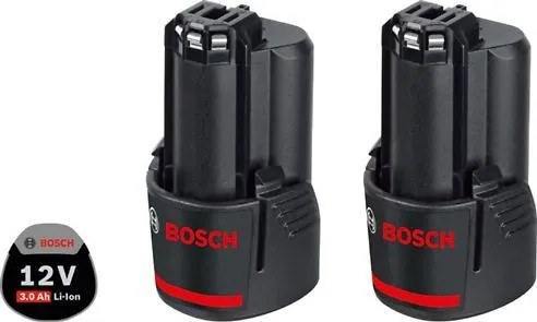 Bosch Set akumulatora 2x GBA 12V 3.0Ah 1600A00X7D