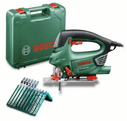 BOSCH ubodna testera PST 900 PEL + 10 delni Promoline Mix 06033A0201