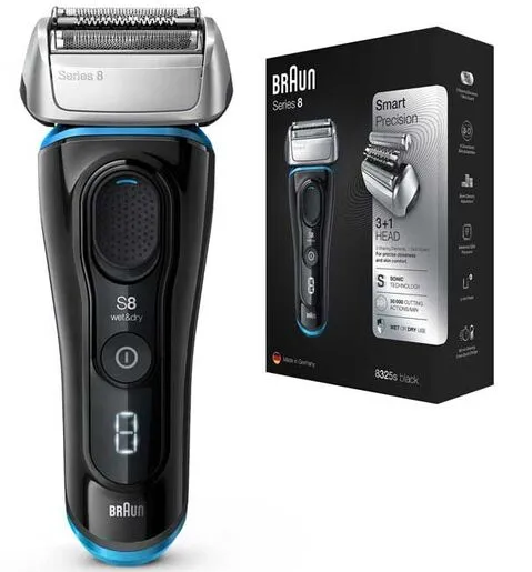 Braun brijač 8325s black/blue OUTLET