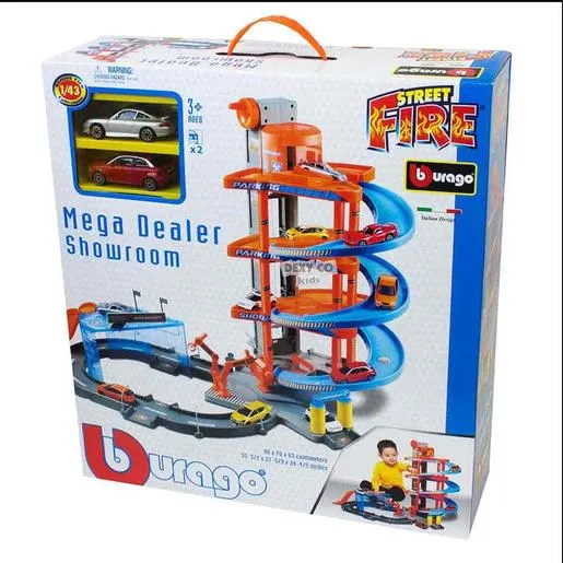 BURAGO MEGA DEALER 1:43 SHOWROOM