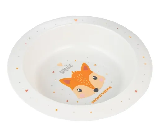 Canpol Babies Činija 4/412 Cute Animals 270Ml - Orange