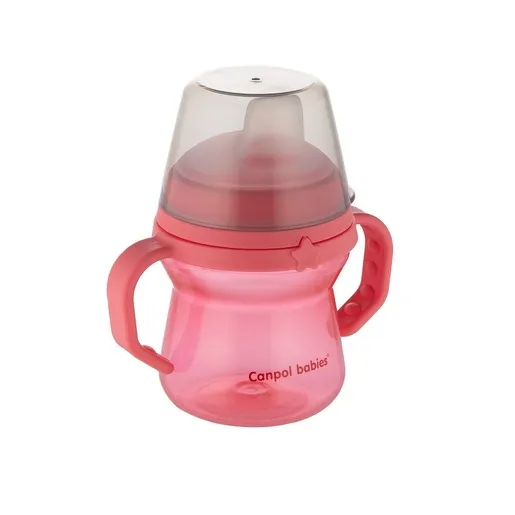 Canpol Babies šolja 150Ml Sa Silikonskim Kljunom (56/614) - Pink