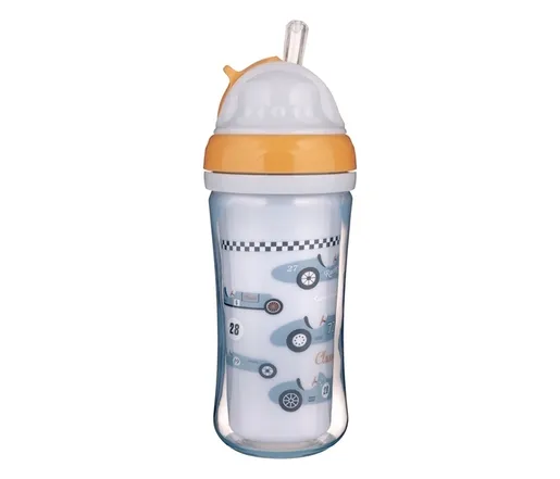 Canpol Babies šolja Sa Slamcicom 260Ml (12M+) - Cars 74/053