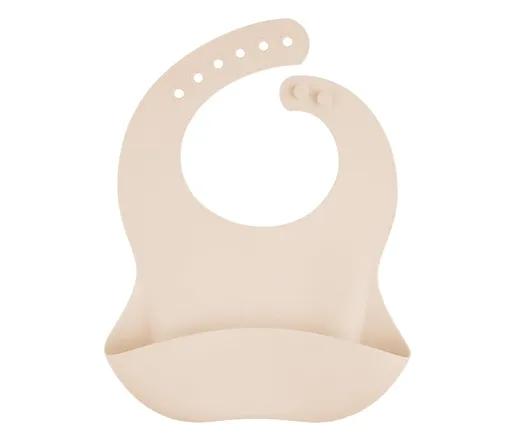 Canpol Babies Silikonska portikla sa džepom 51/030 Cream