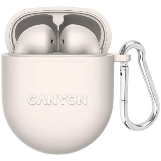 CANYON headset TWS-6 Beige