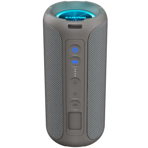 CANYON OnMove 15, Bluetooth speaker,Beige, IPX6,2*20W,7.4V 2600mah battery, EQ,TWS,AUX,Hand-free
