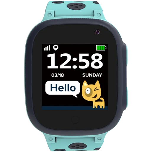 CANYON Sandy KW-34, GPS, Nano SIM card, plavi dečiji pametni sat