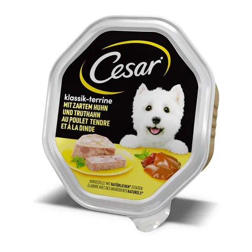 Cesar posuda Piletina i Ćurka 150g