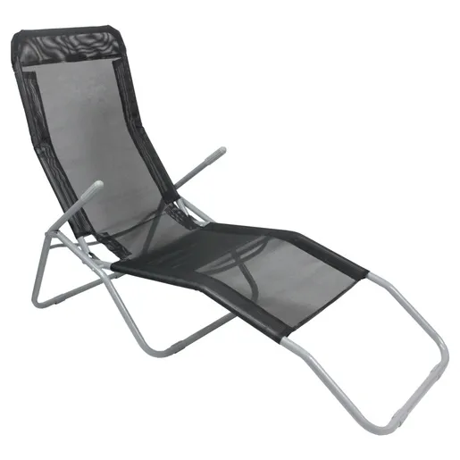Chomik Ležaljka za baštu/plažu crna LEZ5897